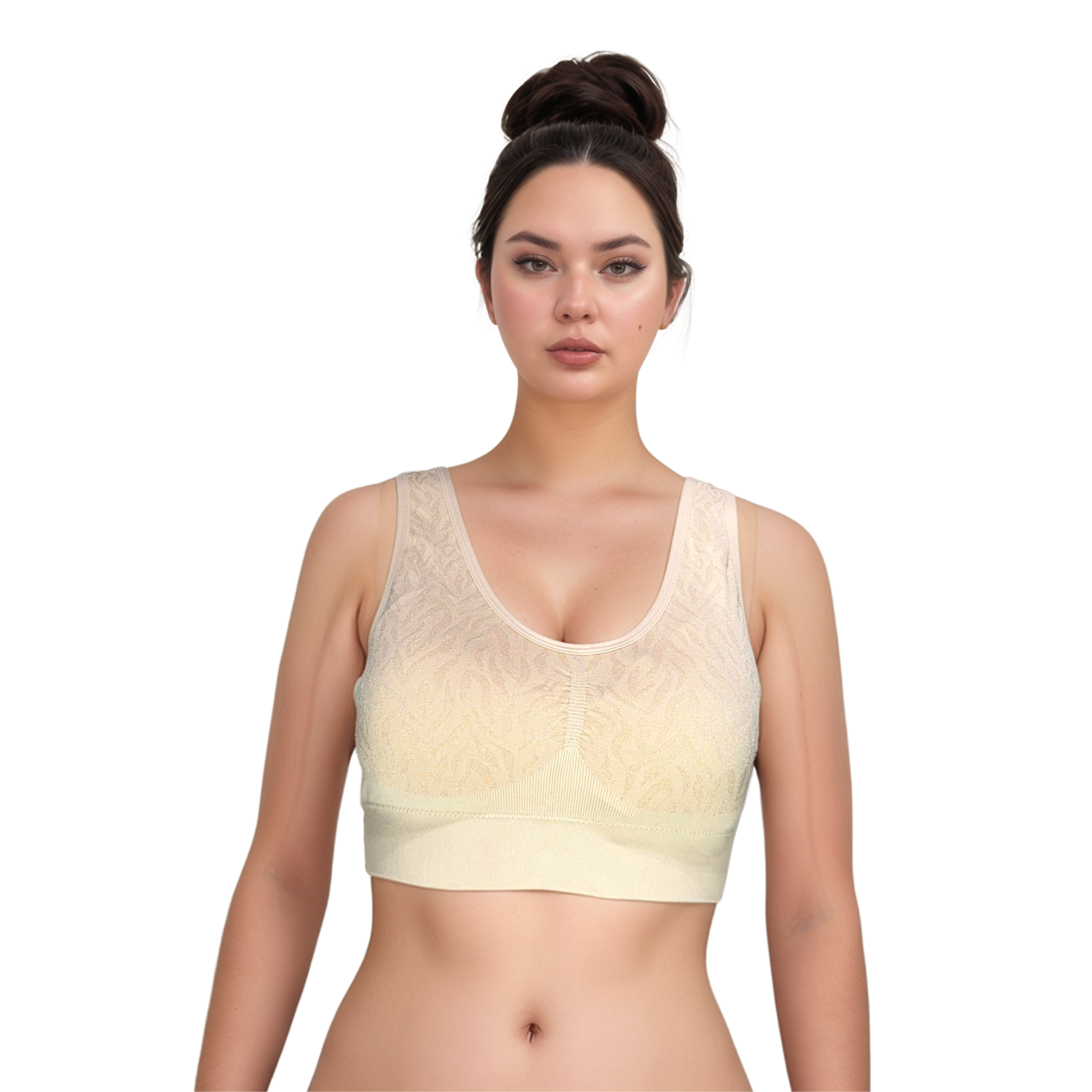 Woman plus Seamless vest comfortable sport Bralette bra | Women Data