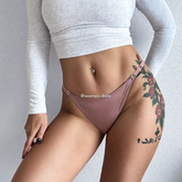 Low Waist with T-pants Design 
