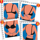 Low Back Bra Strap Converter Set for Women | 3-Piece Bra Extender Kit