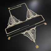 Luxury Crystal Rhinestone Bikini Set 