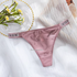 Luxury Ice Silk Rhinestone Thong 