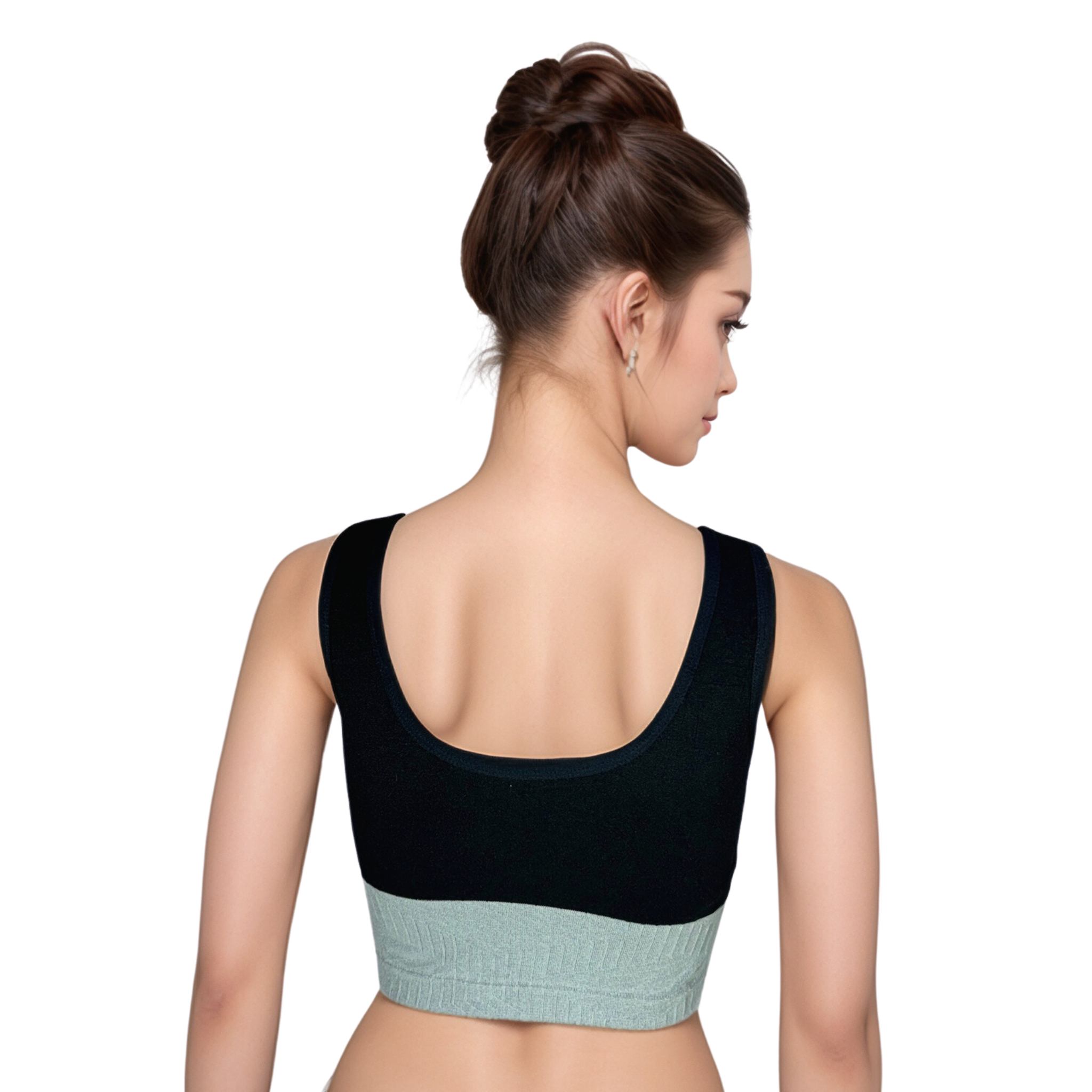 Black Comfortable Sports bra