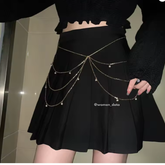 Multi-Layer Pearl Waist Chain Body Jewelry 