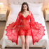 Hot Lingerie Nightwear Red Free Size Spandex & Polyester 