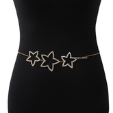 Rhinestone Star Belly Chain 