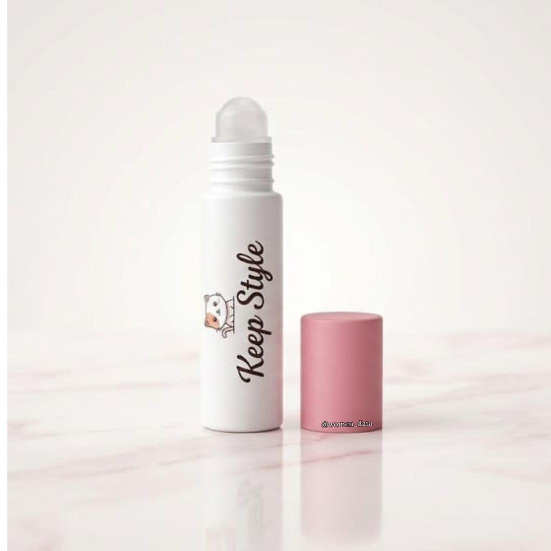 Keep Style Roll-On Bra &amp; Clothing Adhesive – Invisible Fashion Body Glue for Secure Hold