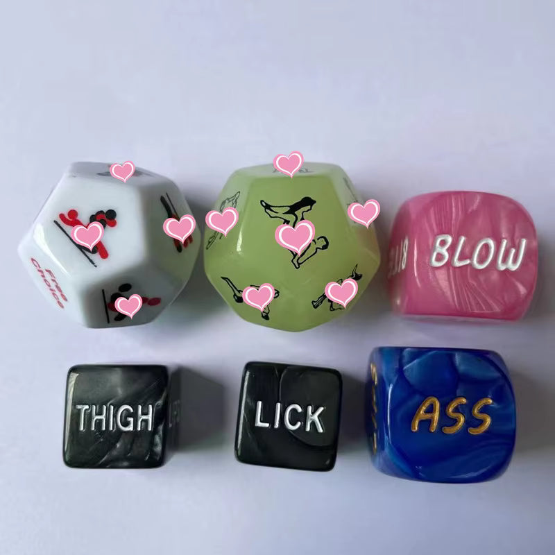 Romantic Foreplay Dice Game for Couples