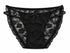 Rose Print Net Fabric Lace Panty 
