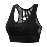 Black High-Performance Sports Bra