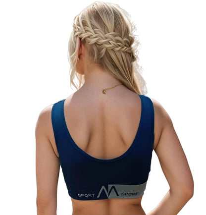 Athletic sports bra