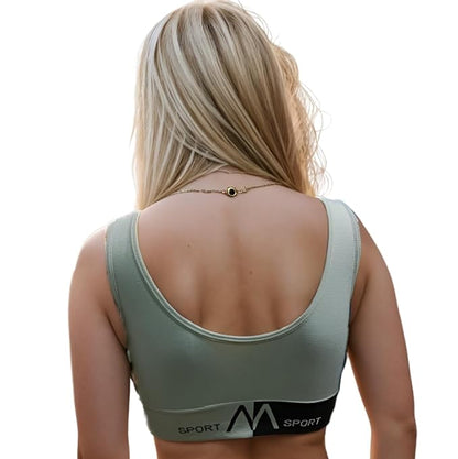 Athletic sports bra