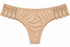 Satin & Paisley Lace Side Thong Panty 