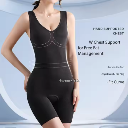 Seamless Full Body Shapewear Bodysuit 