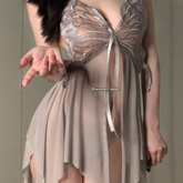 Sexy Butterfly Lingerie Dress 