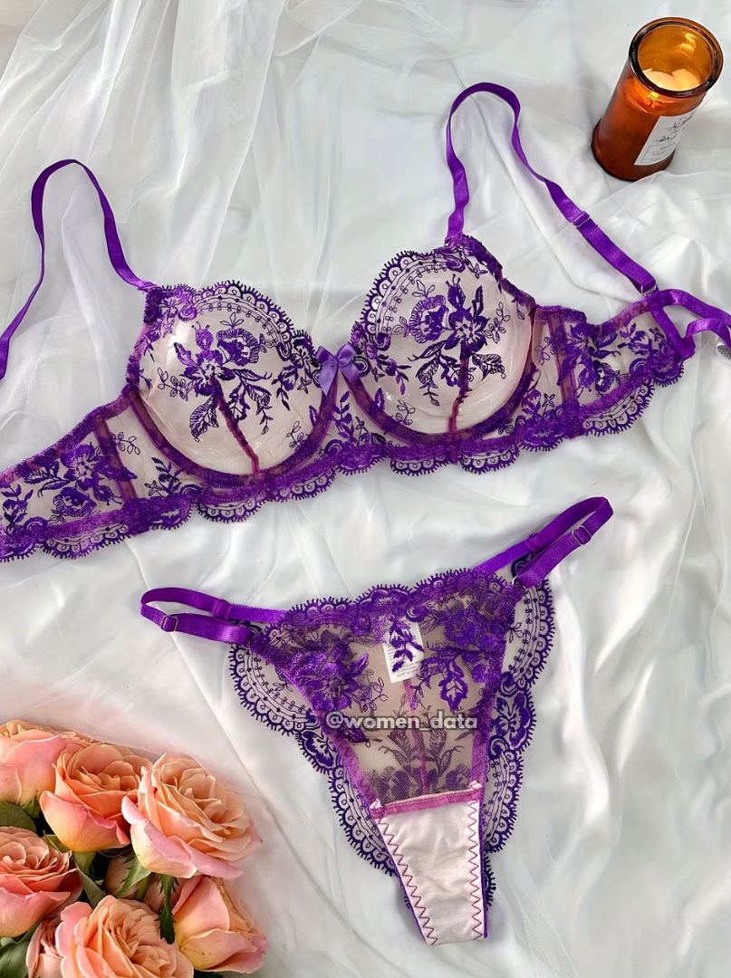romantic lingerie set 