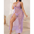 Sheer Floral Mesh Babydoll Lingerie 