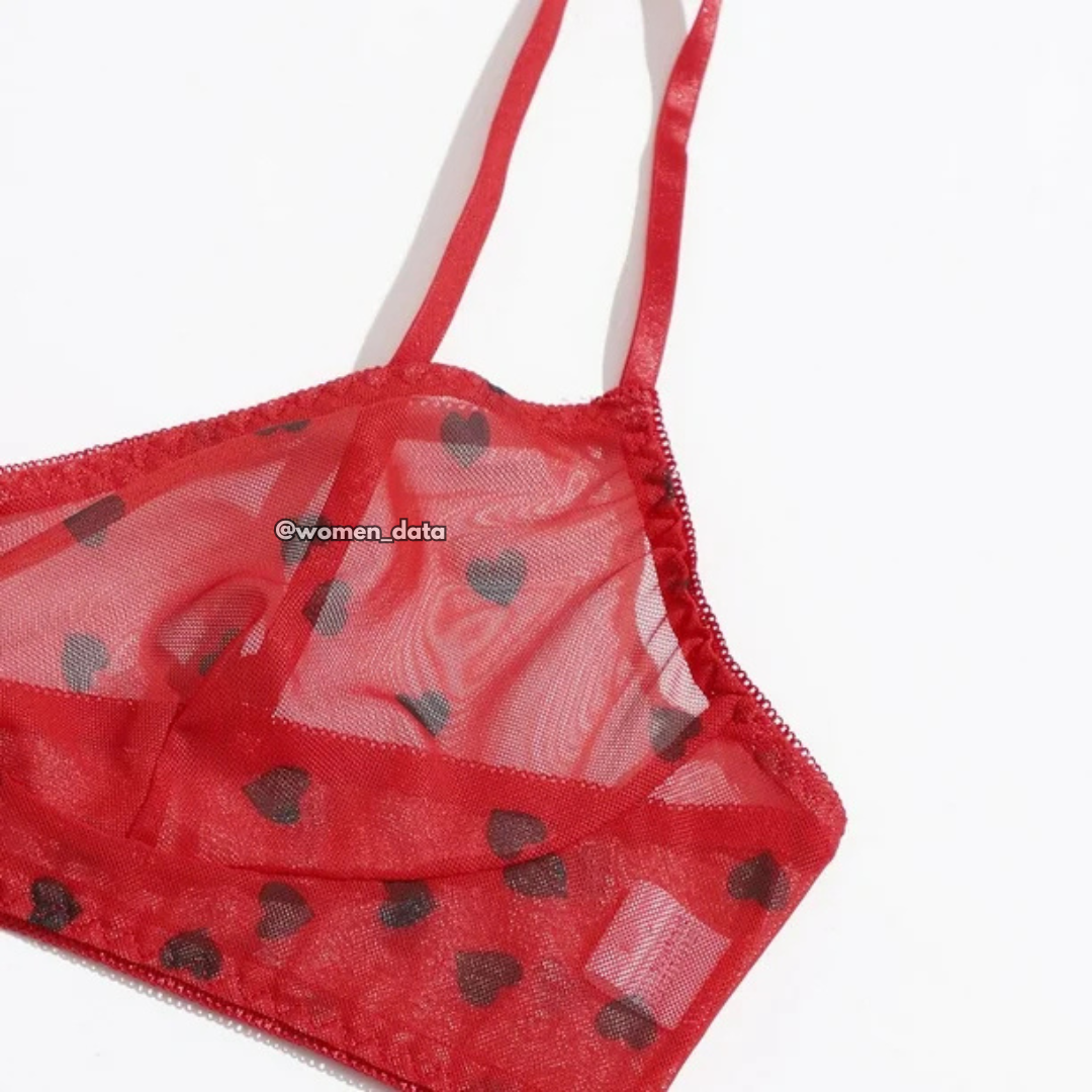 Mesh Bra &amp; Panty Set  