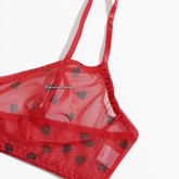 Mesh Bra & Panty Set  