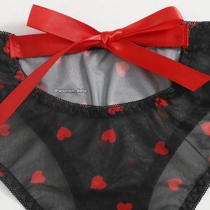 Mesh Bra &amp; Panty Set  