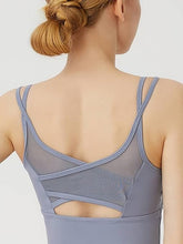 Seamless Lace Shockproof Push-Up Sports Bra 