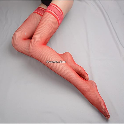 Stockings High Thigh Mesh Hosiery 