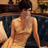 Tassel Face Chain Veil 