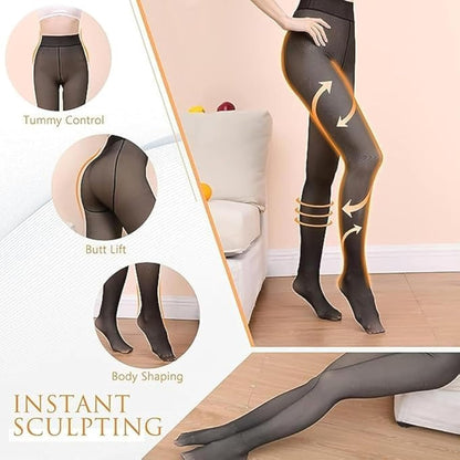 Thick Warm Stockings Look Leggings