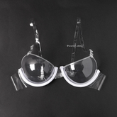 Transparent Push Up Invisible Bra with Clear Straps