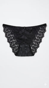 Unique Print Design Lace Panty 