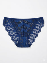 Unique Print Design Lace Panty 