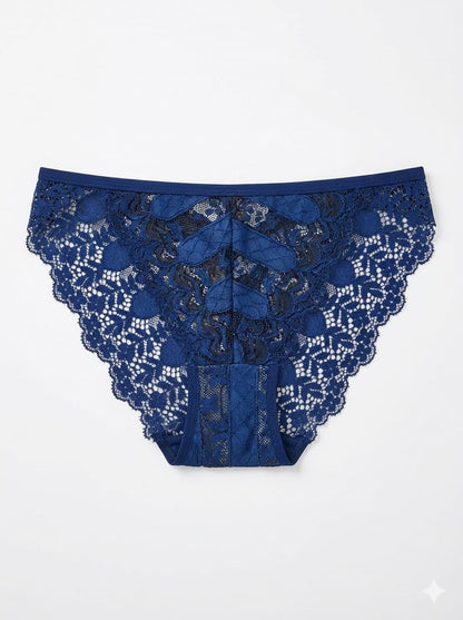 Unique Print Design Lace Panty 