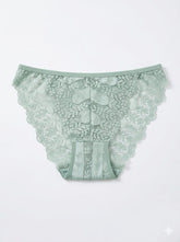 Unique Print Design Lace Panty 