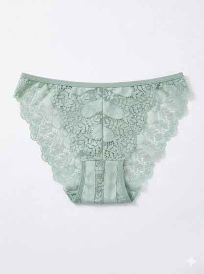 Unique Print Design Lace Panty 