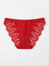 Unique Print Design Lace Panty 
