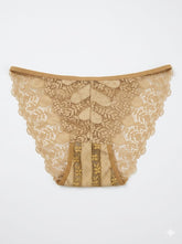 Unique Print Design Lace Panty 