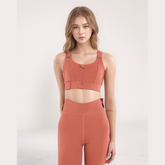 Brick Red SPORTS BRA