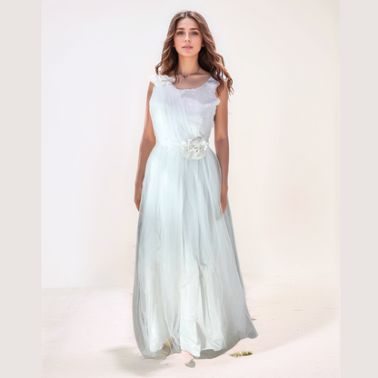 White Wedding &amp; Bridal Party Dresses