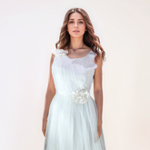 White Wedding & Bridal Party Dresses