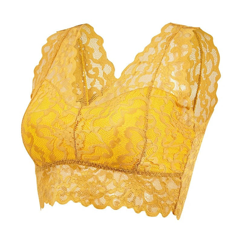 Yellow bra
