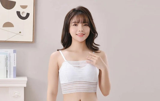 Stylish Fancy Bra white