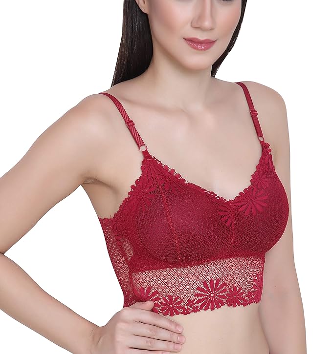 Stylish Fancy Bra Red