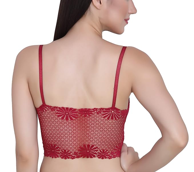 Stylish Fancy Bra Red