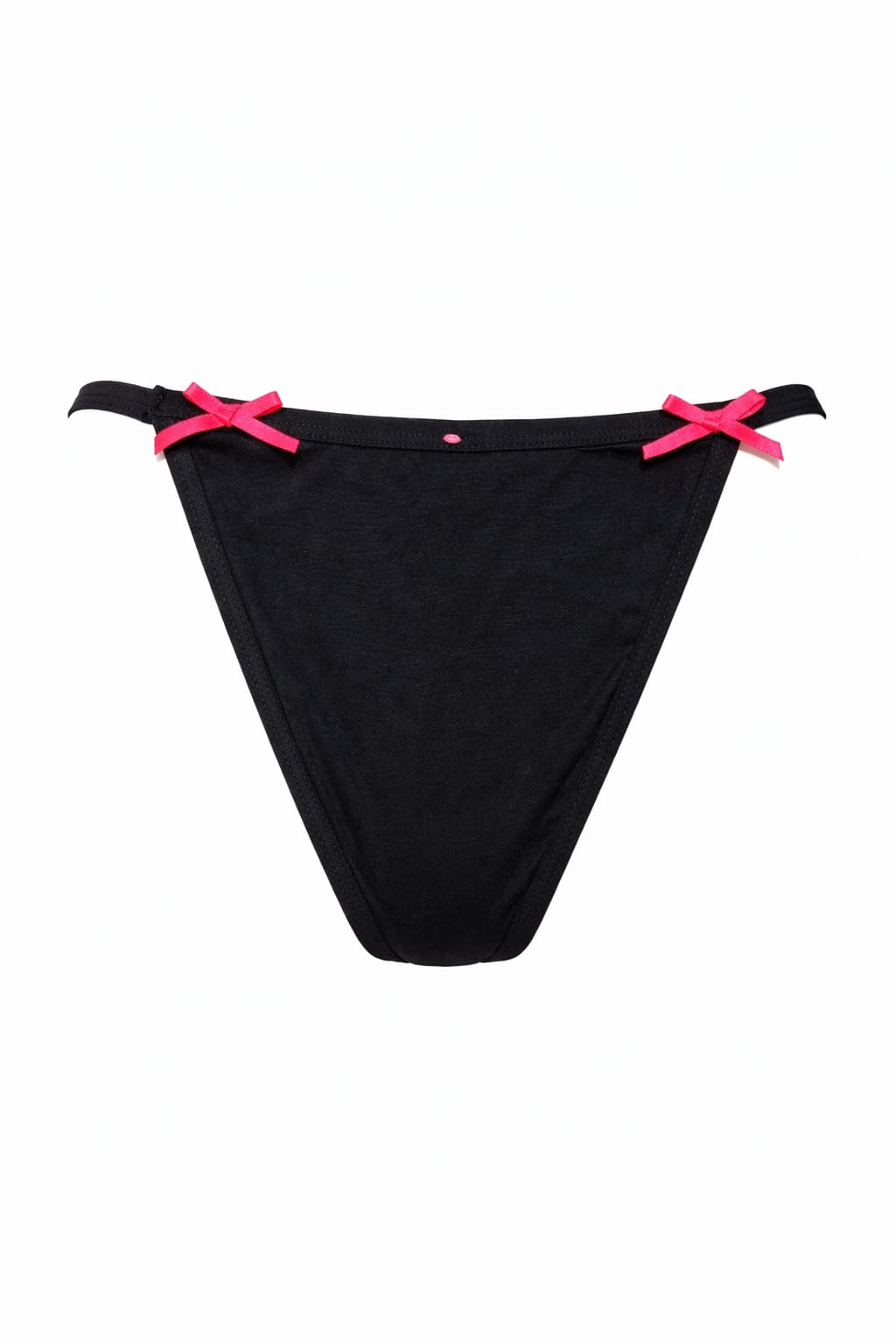 Women’s Soft Cotton Bikini Panty with Side Bows – Comfortable Everyday Underwear