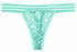 Floral Lace Triple-Strap Thong Panty 