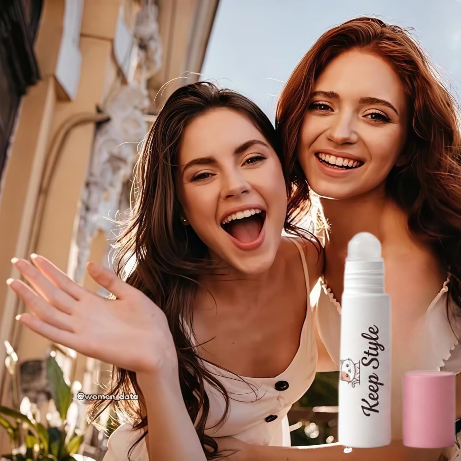 Keep Style Roll-On Bra &amp; Clothing Adhesive – Invisible Fashion Body Glue for Secure Hold