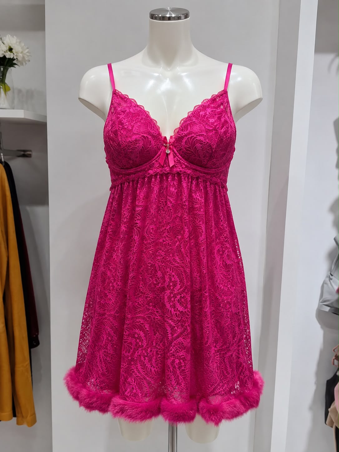 Lace Babydoll Nightdress 