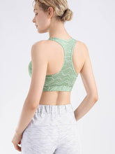 Wide Straps Chest Padded Sports Tank Top 