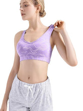 Wide Straps Chest Padded Sports Tank Top 