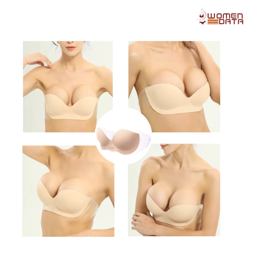 Sexy Women Inflatable Air Push Up Bra- Breast Enhancer Inserts for Perfect Lift