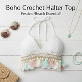 Boho Breeze Crochet Beach Top 